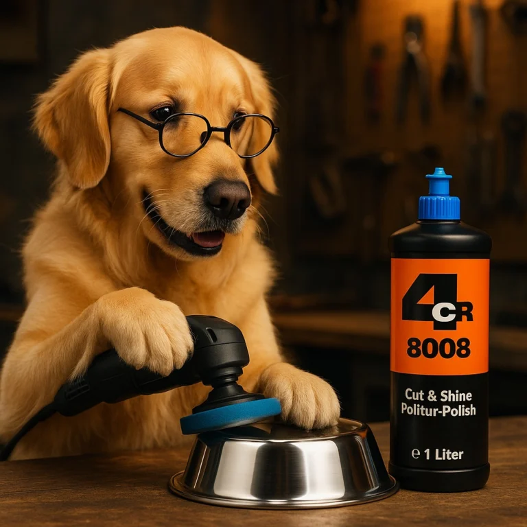 Make your life as easy as our social media admin.

8008 Cut & Shine: strong cut + high gloss — in one step.
Works on fresh and fully cured paint.

Just 8008.

#4CR #8008 #CutAndShine #carrefinish #detailingailing #bodyshop