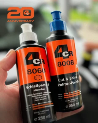 𝐓𝐫𝐲 𝐭𝐡𝐢𝐬 𝐜𝐨𝐦𝐛𝐨!
🔸  8060 Cutting Compound-S - Highly effective Cutting compound for the removal of sanding marks.
🔸  8008 new Cut & Shine Polish for a perfect finish
Wanna know more? Ask to your local dealer!